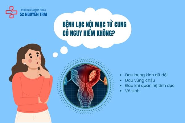 Bệnh lạc nội mạc tử cung có nguy hiểm không?