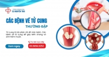 Các bệnh về tử cung thường gặp