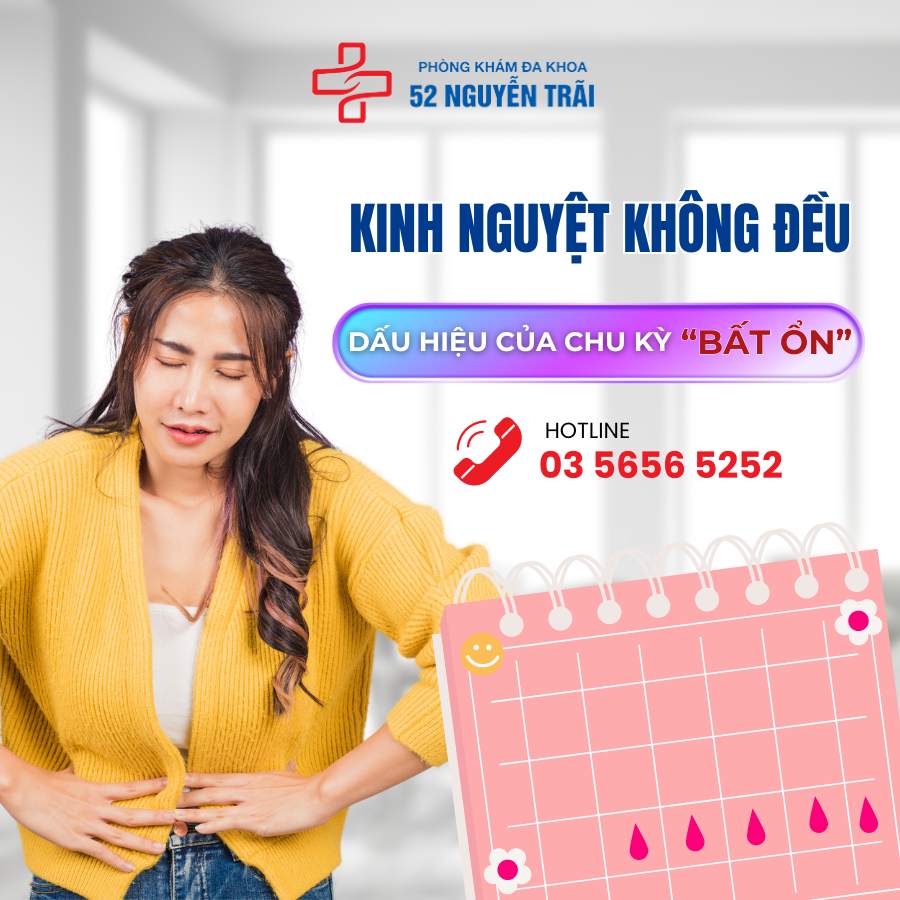 Kinh nguyệt không đều 