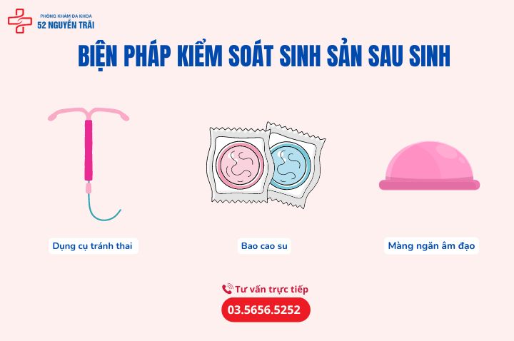 Biện pháp tránh thai sau sinh 